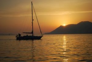 Yacht in Croatia